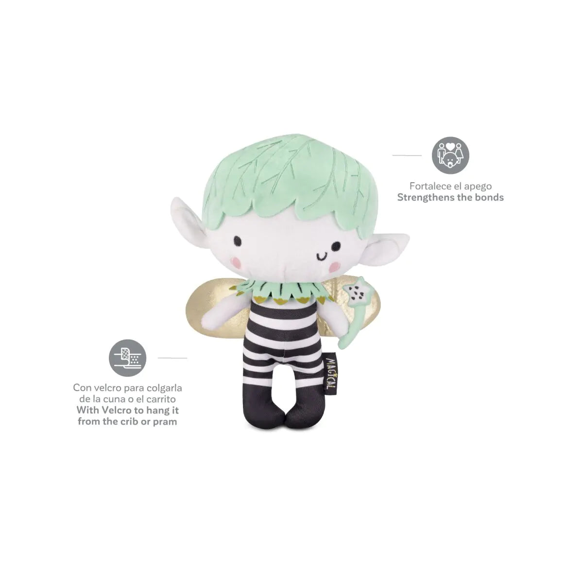 Peluche de apego dreambuddy fairy