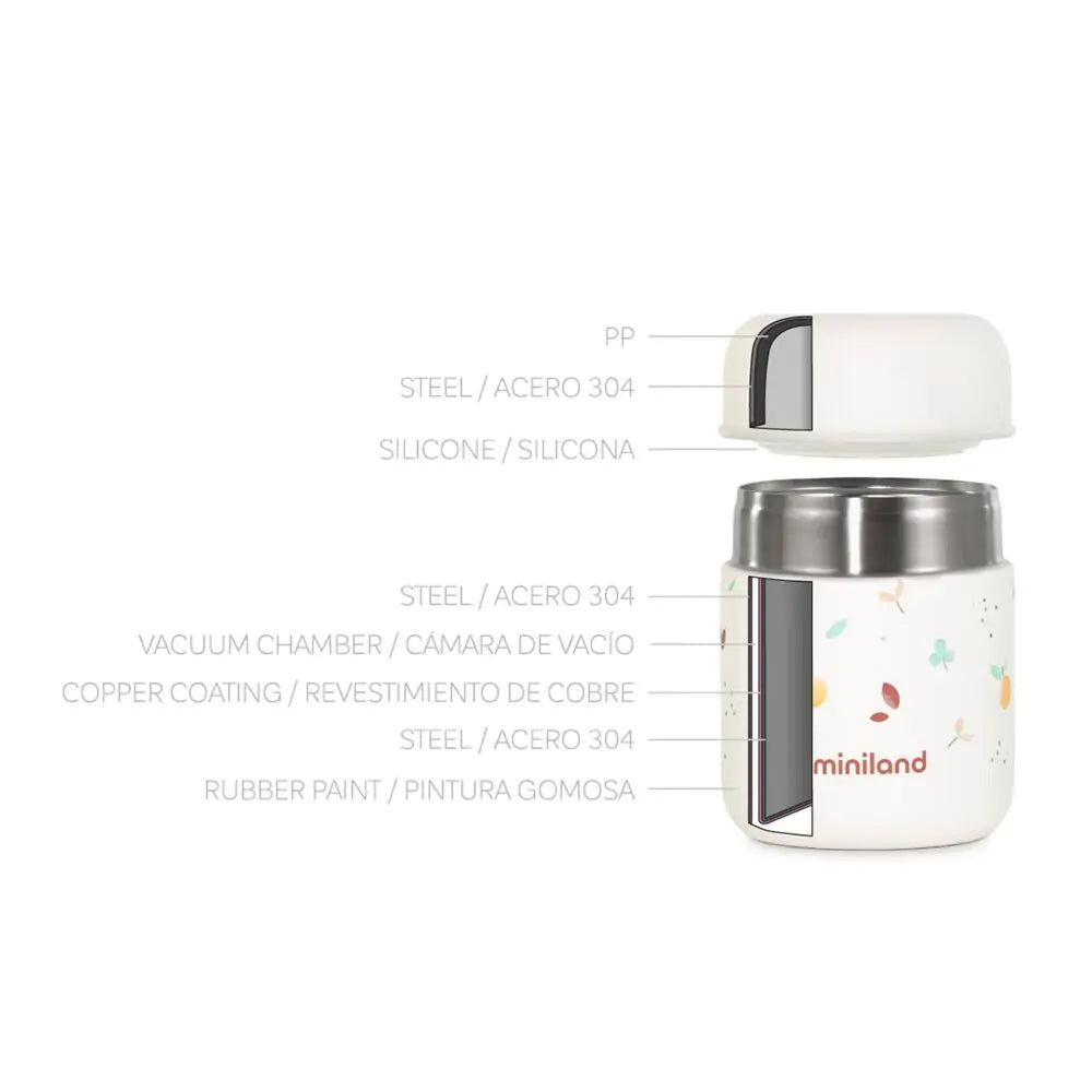 Termo para comida thermy mini 280 ml Miniland valencia