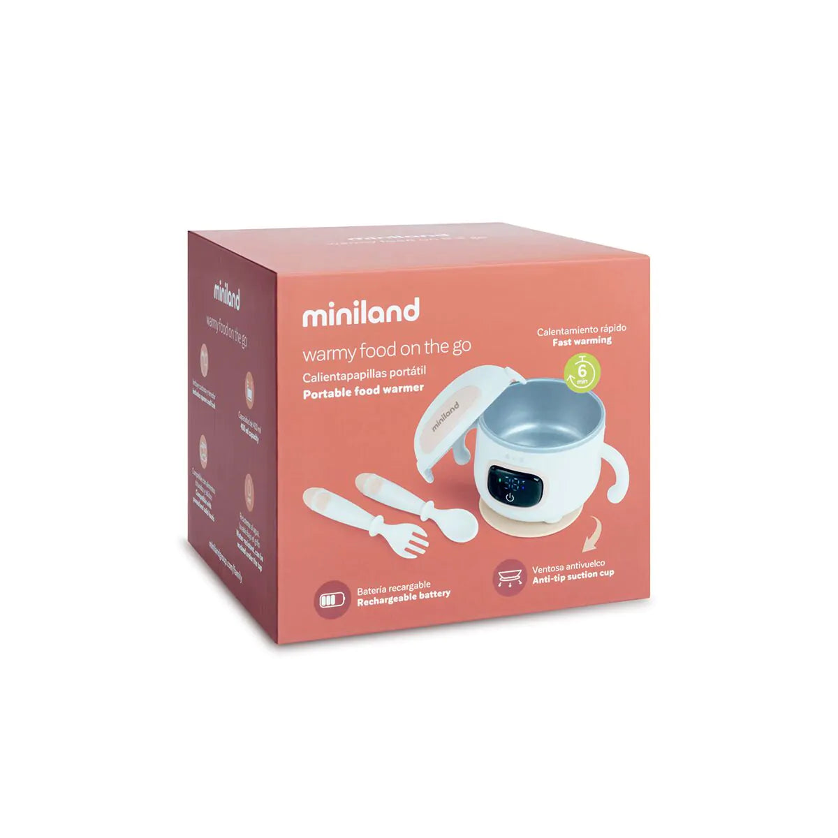 Termo calienta potitos y papillas warmy food on the go