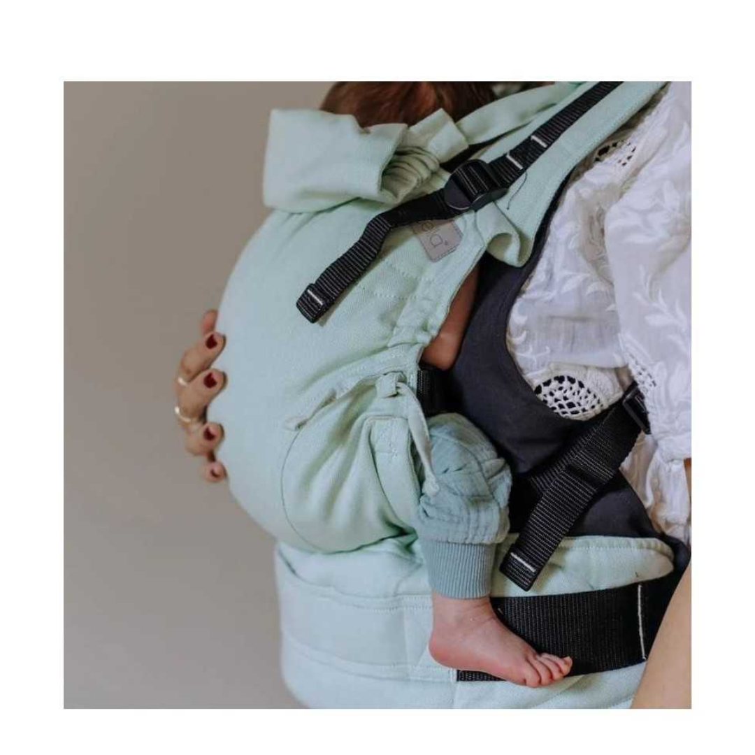 Mochila Fidella Fusión Baby - Chevron Pastel Mint