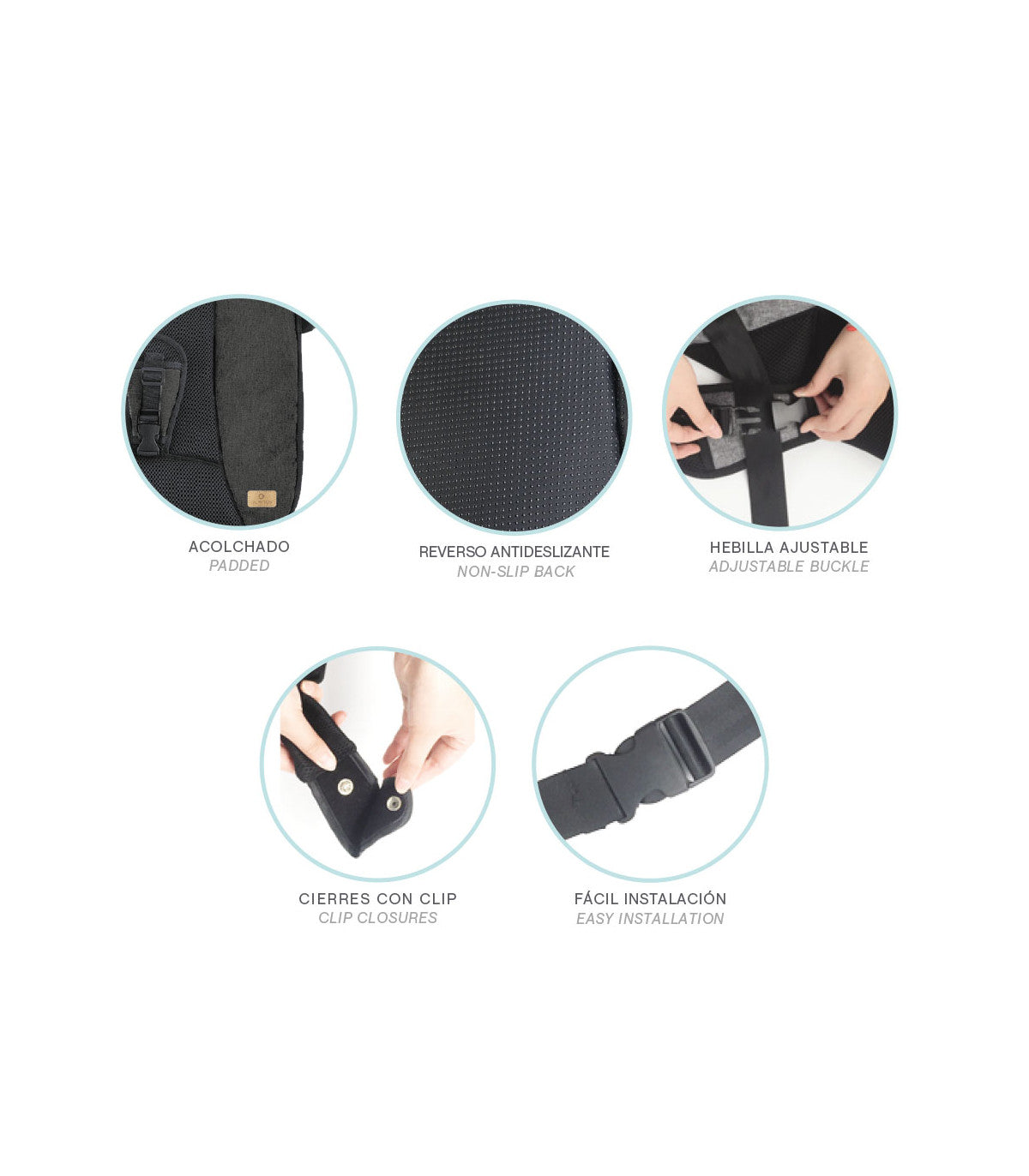 Adaptador cinturón para embarazada Olmitos