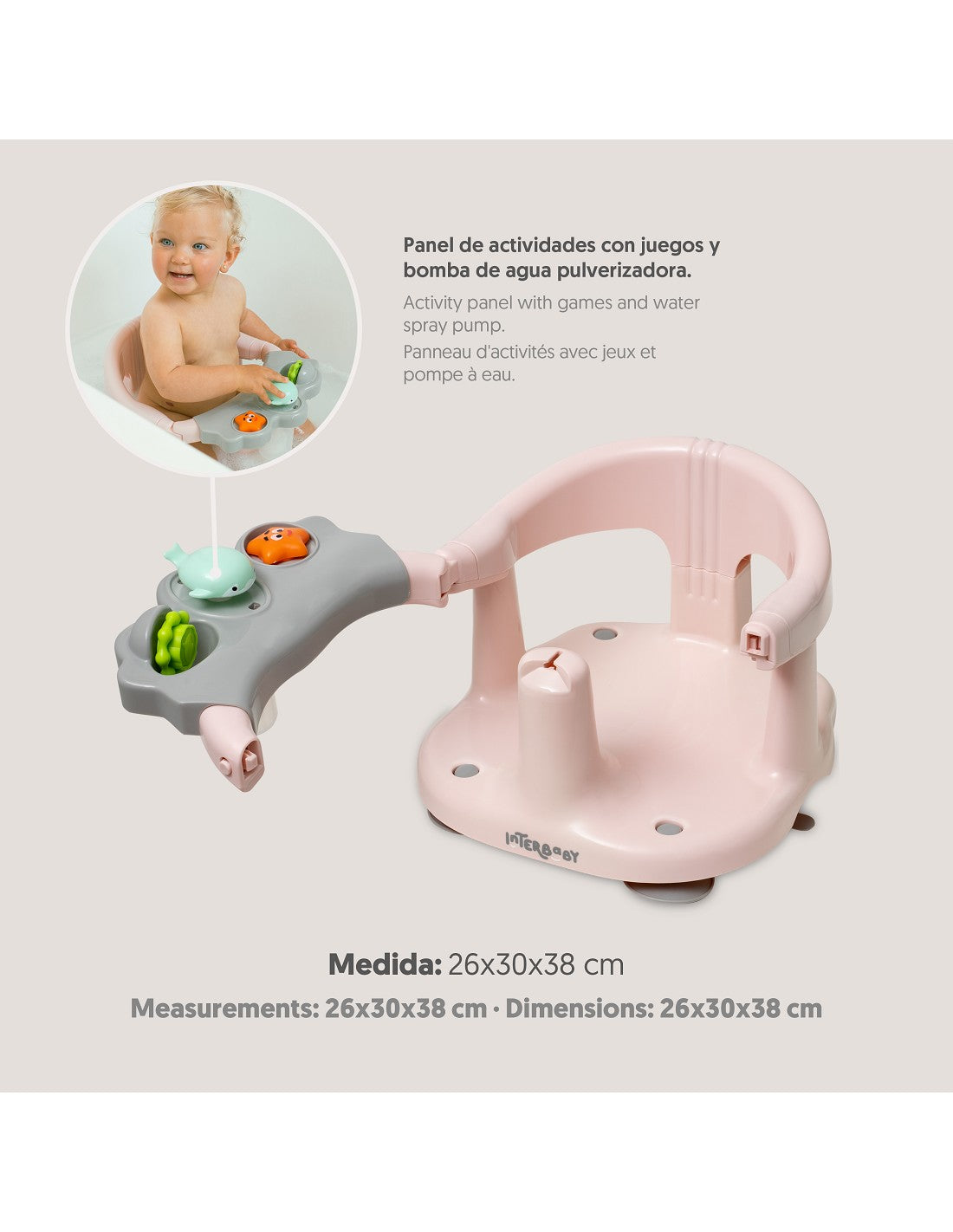 Asiento de Baño abatible Interbaby