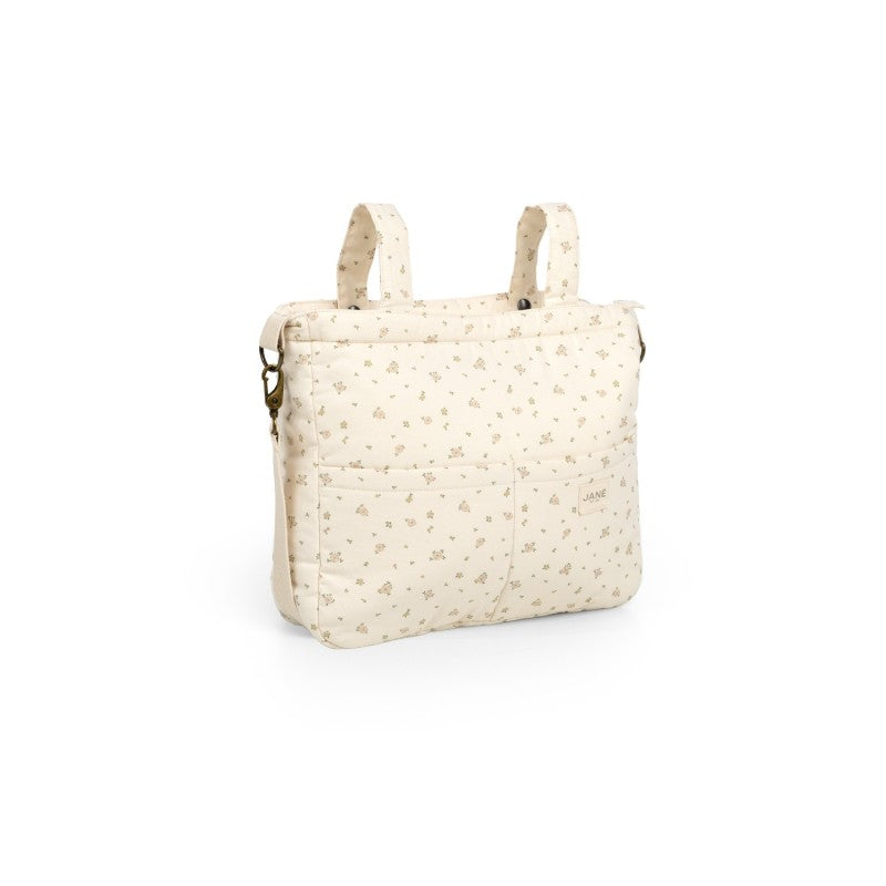 Bolso para carrito con cambiador Peonia