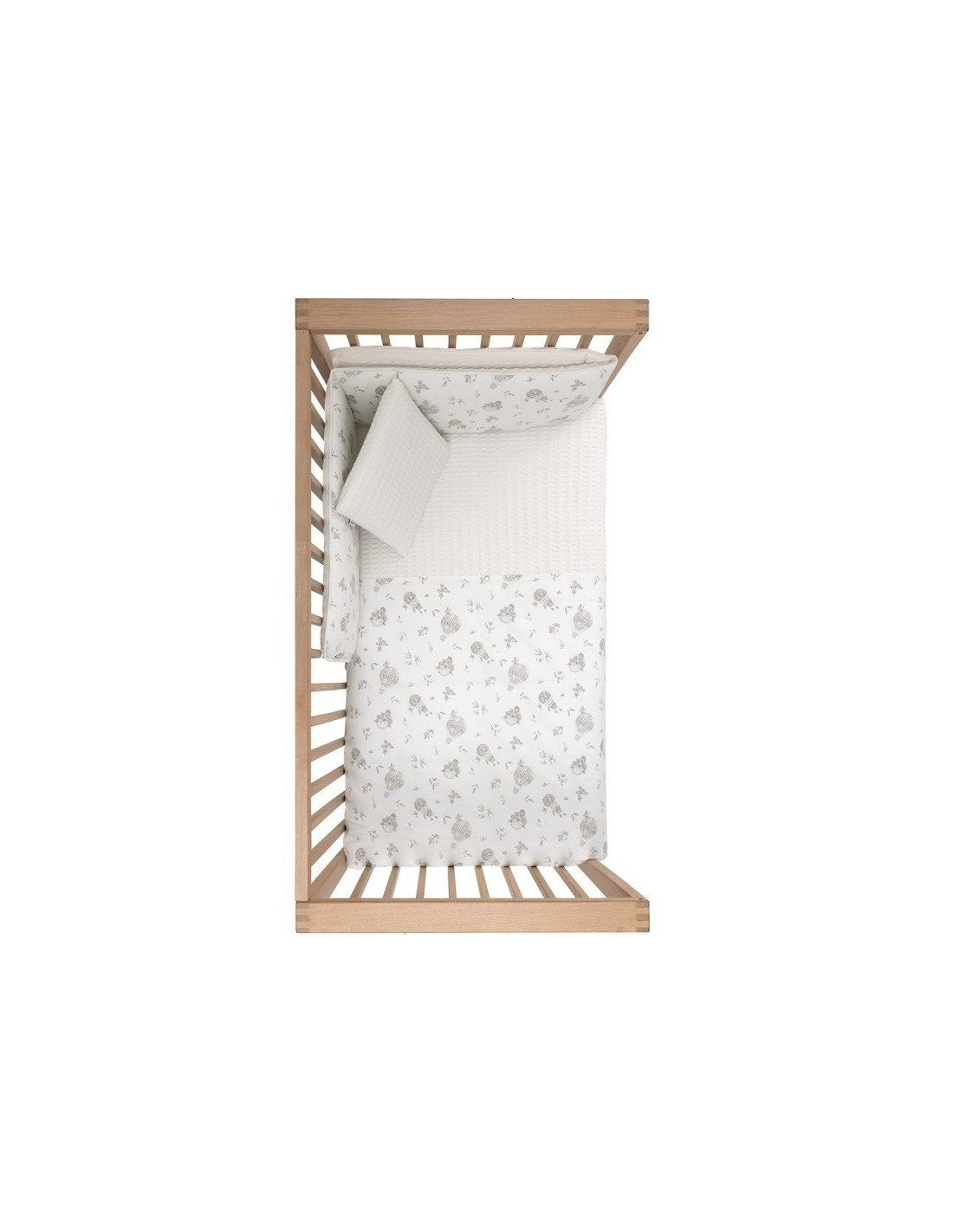 Colcha con protector para cuna de 60 x 120 Globe Cambrass