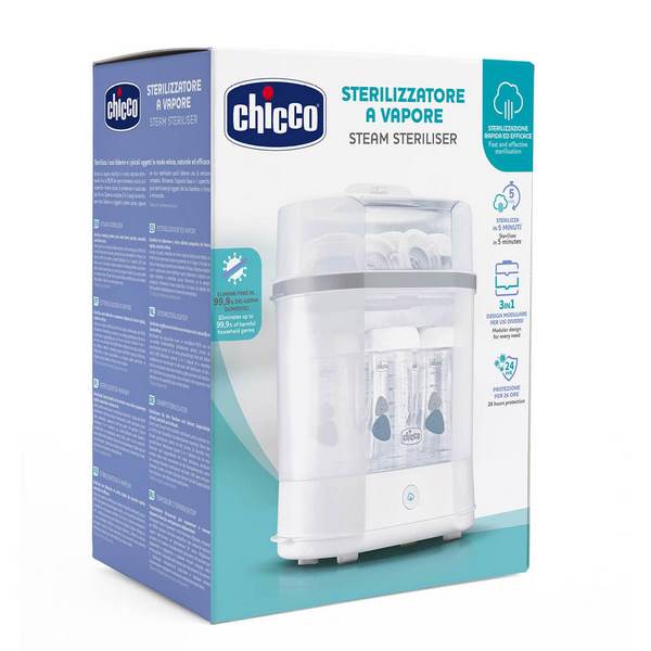 Esterilizador Chicco 3 en 1 Vapor