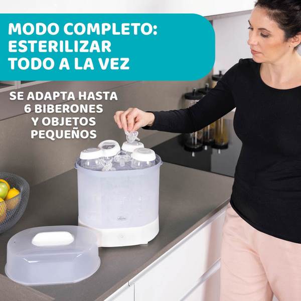 Esterilizador Chicco 3 en 1 Vapor