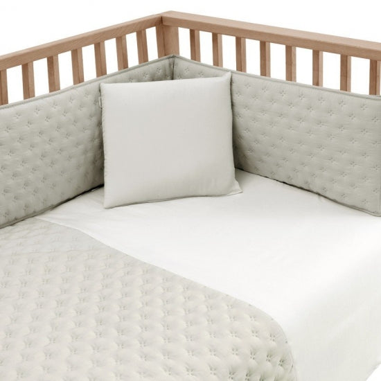 Colcha con protector para cuna 60 x 120 Tender Mint Cambrass
