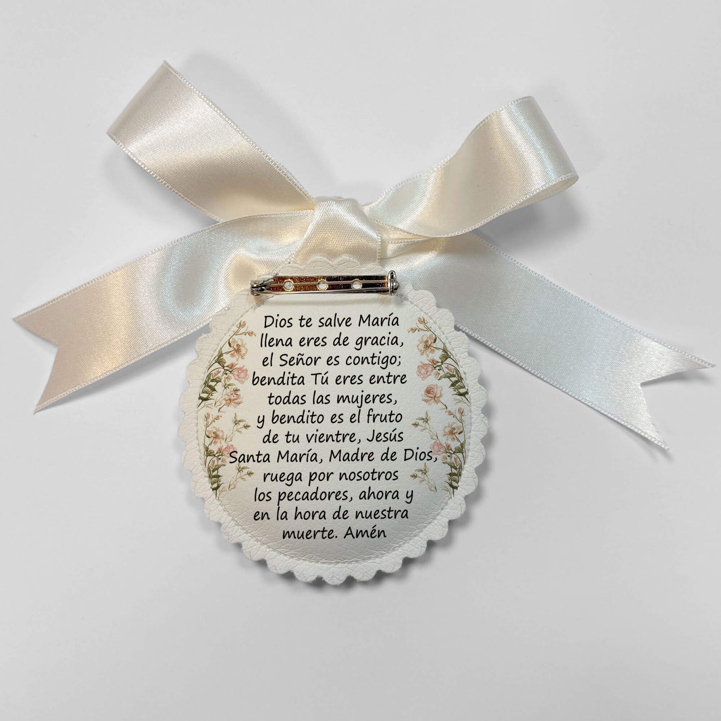 Medalla con Oración Virgen del Arrullo