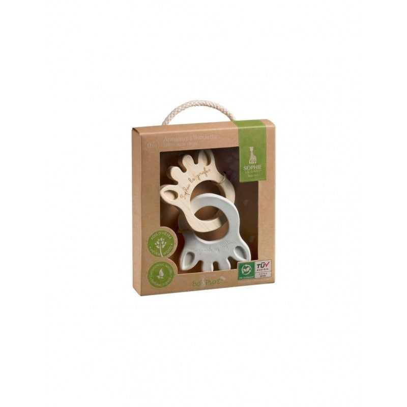 Anillo mordedor Sophie la girafe Caucho & Madera