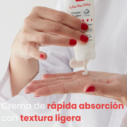 Crema de pies de tomate by Neus Moya Podóloga