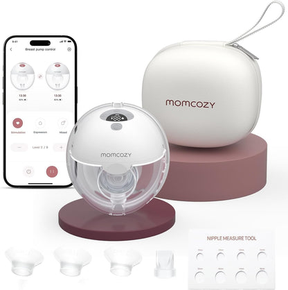 Sacaleches Eléctrico Individual Momcozy M5 Smart. Manos Libres con App