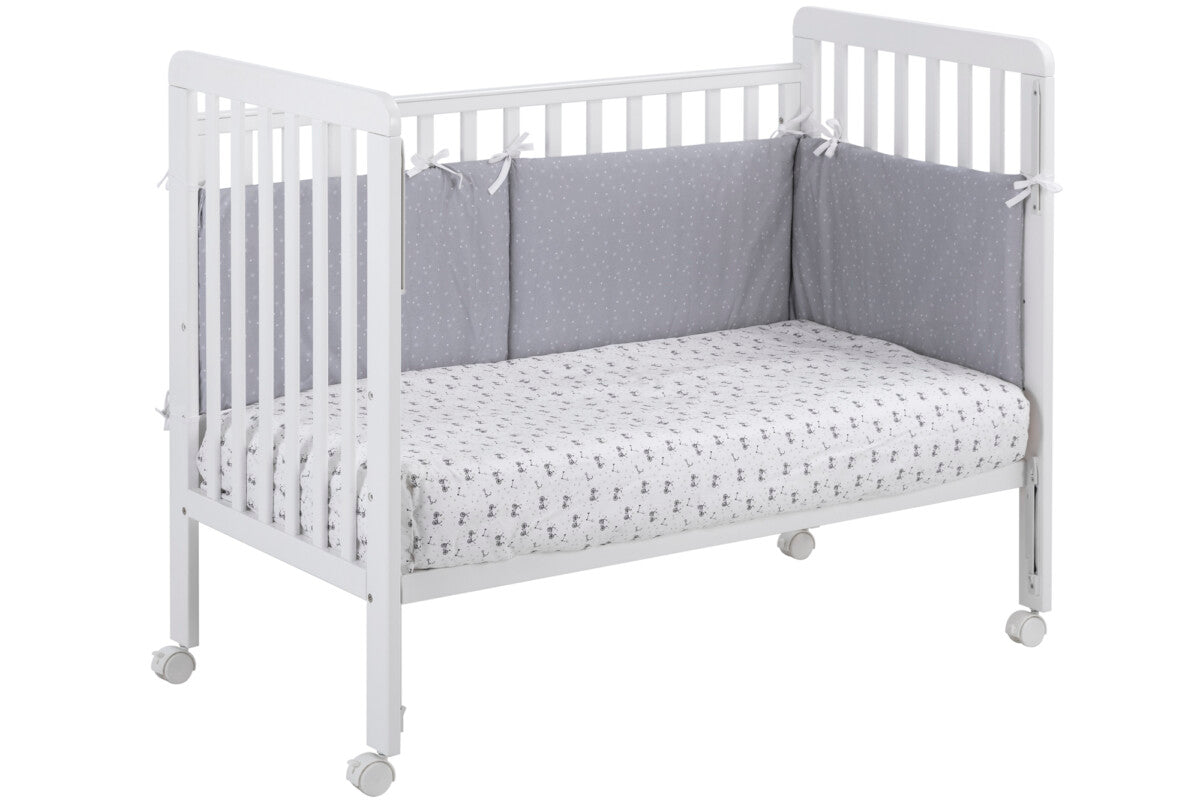 Cuna con Lateral Abatible Bari 60x120