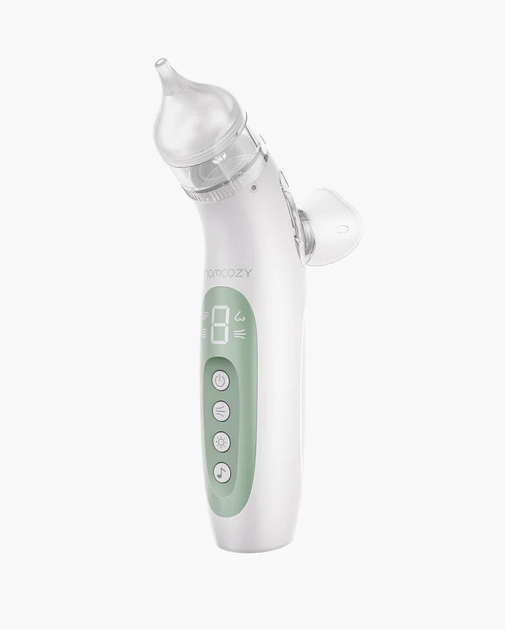 Aspirador nasal eléctrico 2 en 1 Momcozy con spray y succión