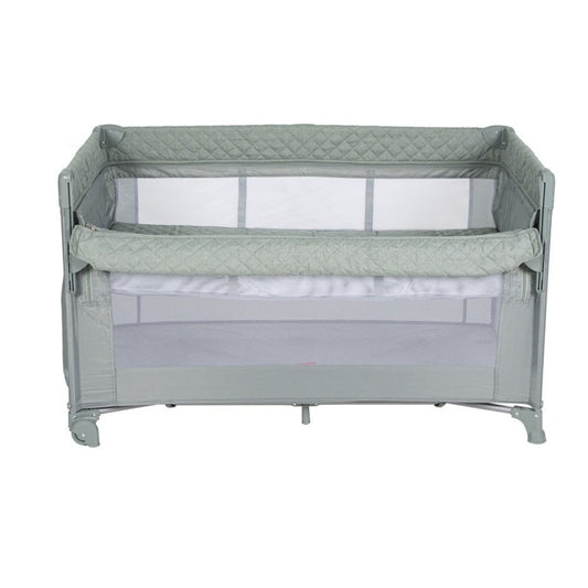 Cuna de viaje colecho Olmitos verde