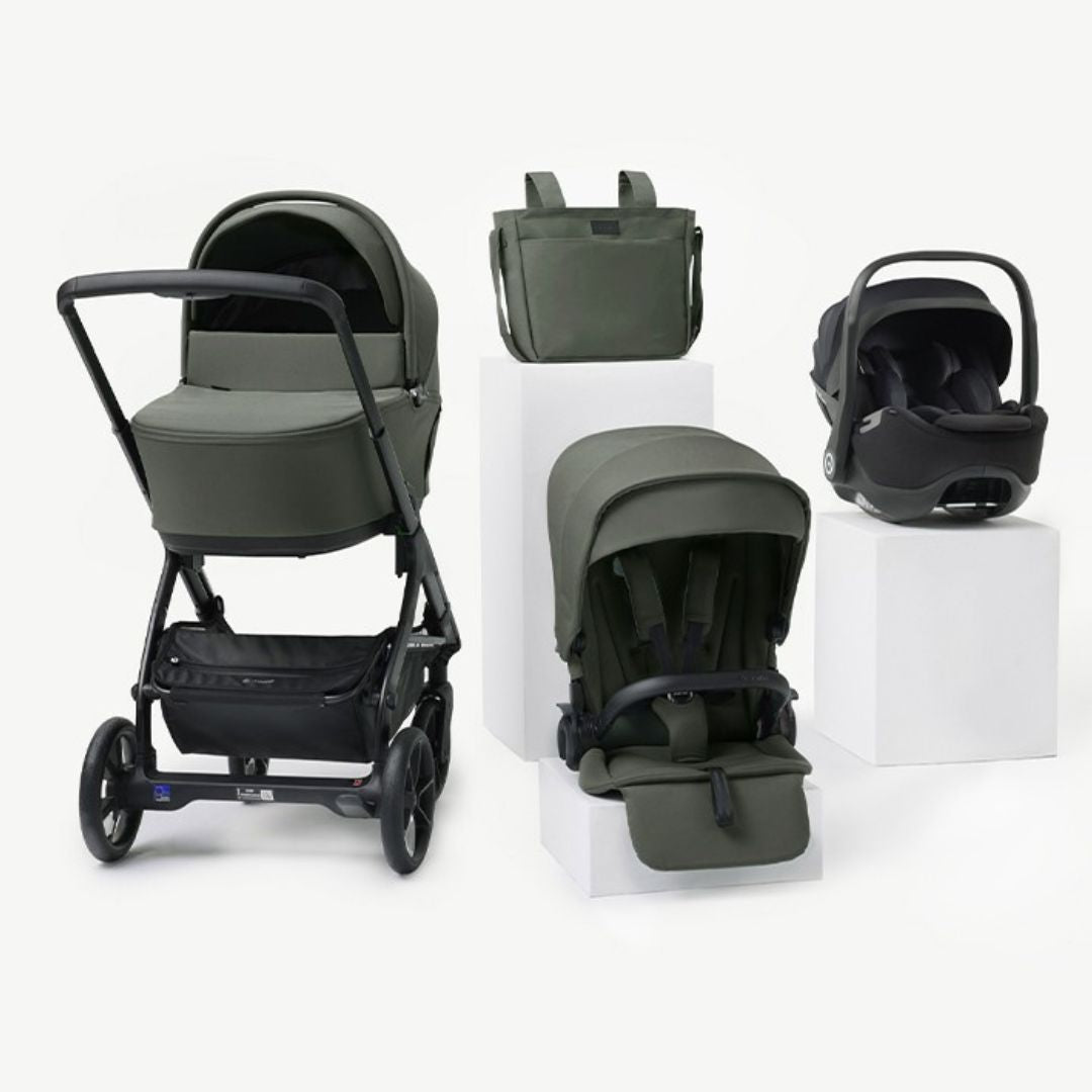 Trío Keep + capazo Sleep + silla de coche Kombibaby