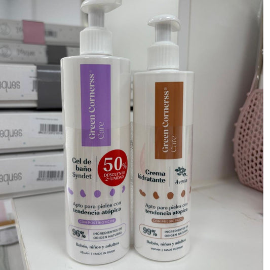 Pack retractilado GEL DE BAÑO 400 ML + CREMA HIDRATANTE 280 ML