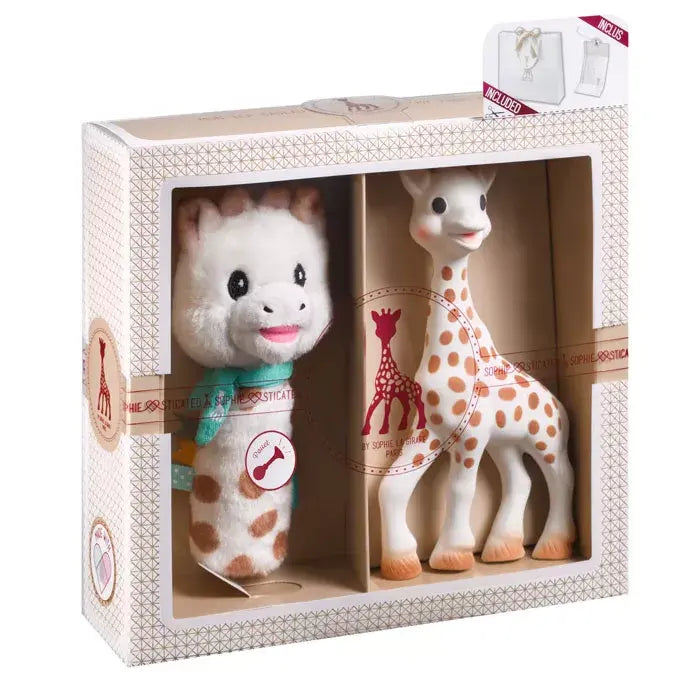 Set Sophie La Girafe Mi primer Set Sophie La Girafe + Sonajero de peluche
