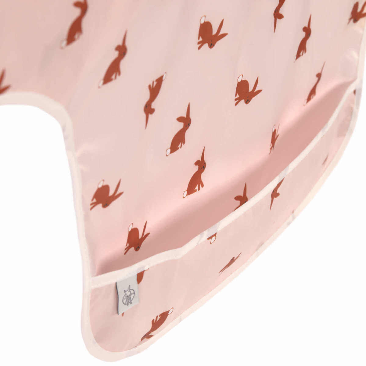 Baberos impermeables manga larga Little Forest Rabits Pack 2. Lässig
