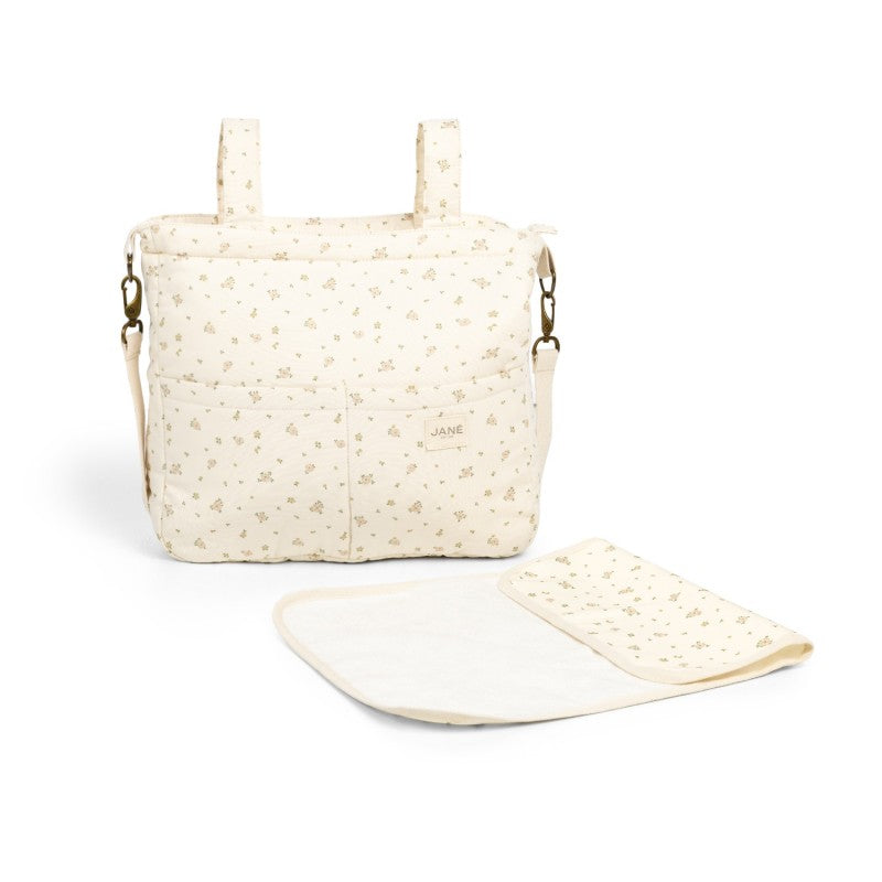 Bolso para carrito con cambiador Peonia