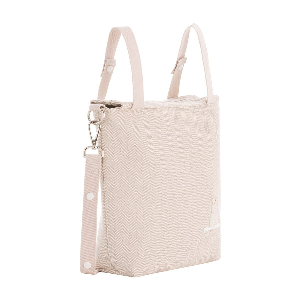 Conjunto Bolso talega Lino beige + neceser a juego Cambrass