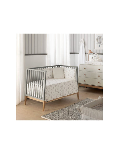 Colcha con protector para cuna de 60 x 120 Globe Cambrass