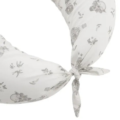 Cojin de lactancia Luna 80x185x16 cm Globe Crudo