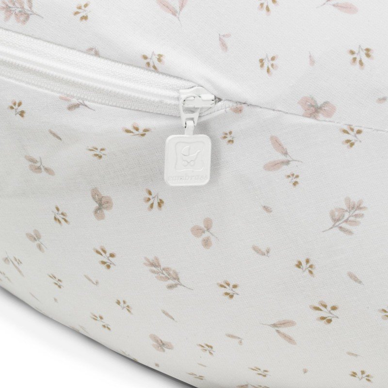 Cojin de lactancia luna Plumeti Rosa Cambrass