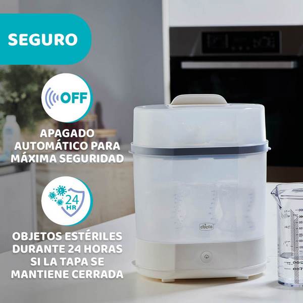 Esterilizador Chicco 3 en 1 Vapor