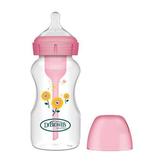 BIBERON ANTICOLICO OPTICO+ Formato Boca Ancha 270 ml Dr. Brown's