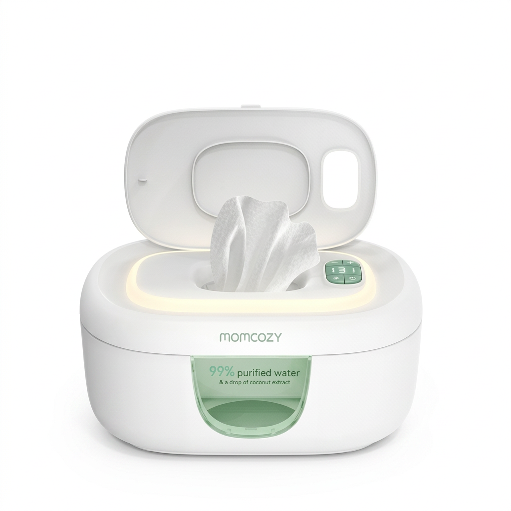 Calientatoallitas Momcozy de gran capacidad para bebé