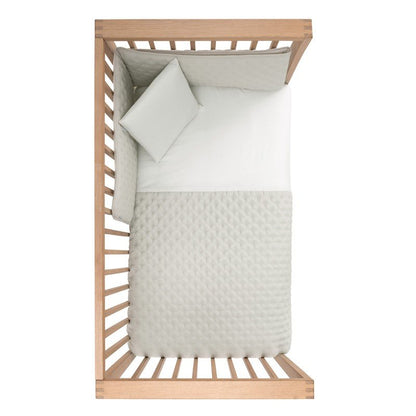 Colcha con protector para cuna 60 x 120 Tender Mint Cambrass
