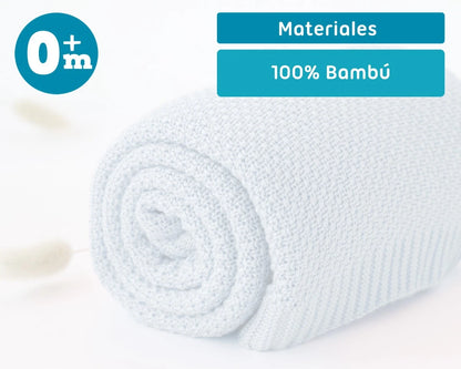 Mantas de bambú 80x110