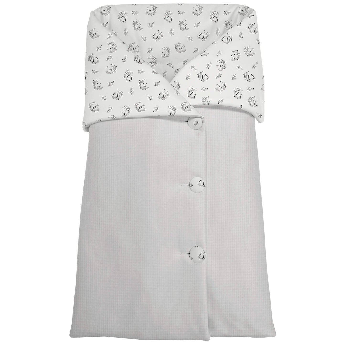 Saco Capazo Cruzado Galileo gris Dydados