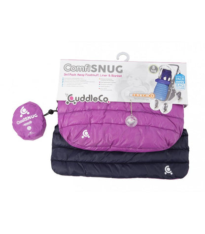 Saco Universal para silla de bebé 3 en 1 - Comfi-snug – Térmico y acolchado Rosa