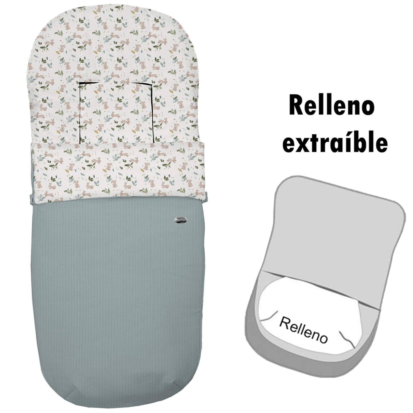 Saco recto desenfundable para Silla Altea Menta Dydados