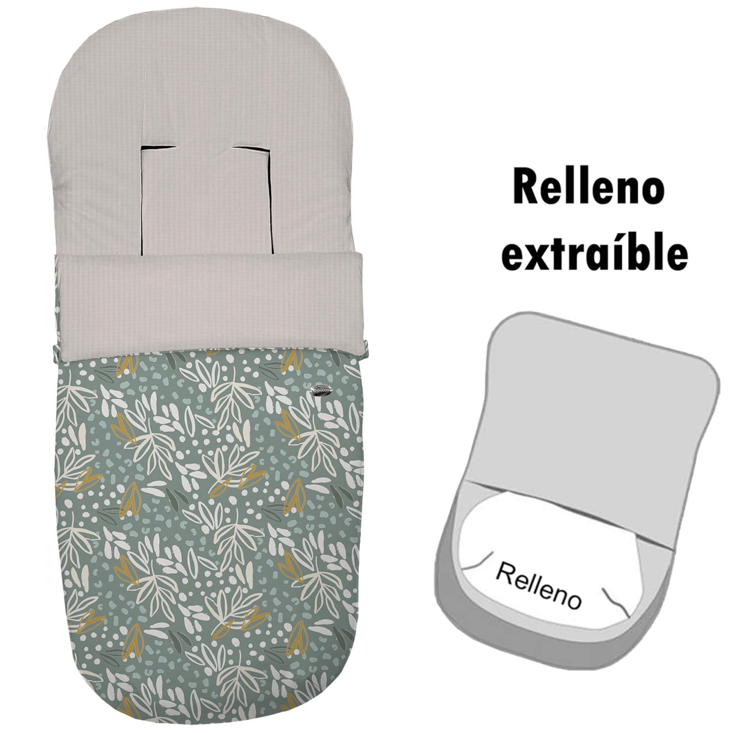 Saco recto desenfundable para Silla Omar Dydados