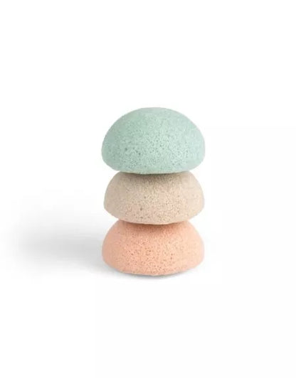 Esponjas naturales de Konjac Jané (pack de 3 unidades)