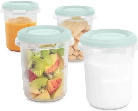 Set de 4 herméticos de 250ml Miniland