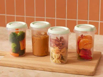 Set de 4 herméticos de 250ml Miniland