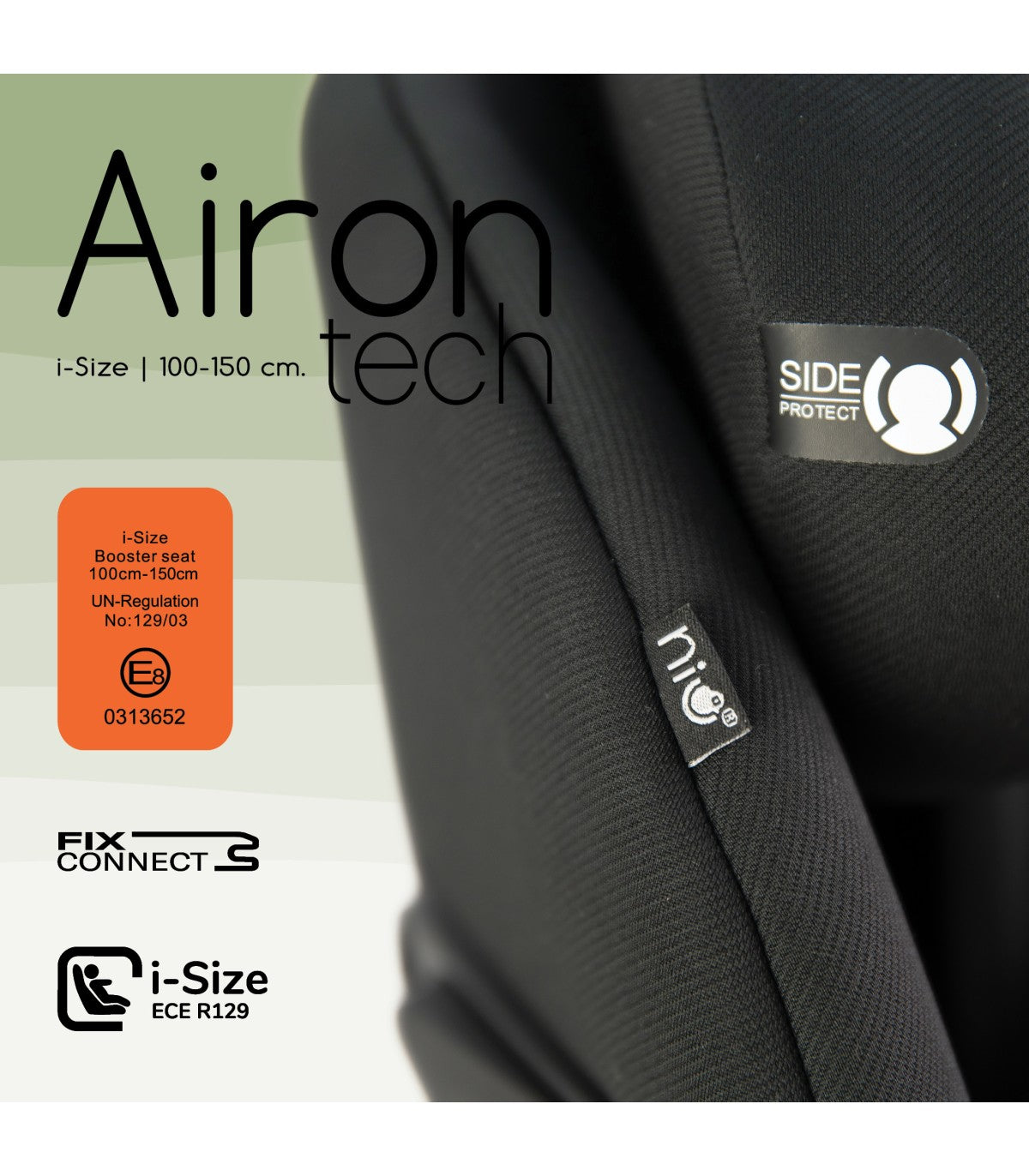 Silla coche 2-3 Airon Tech