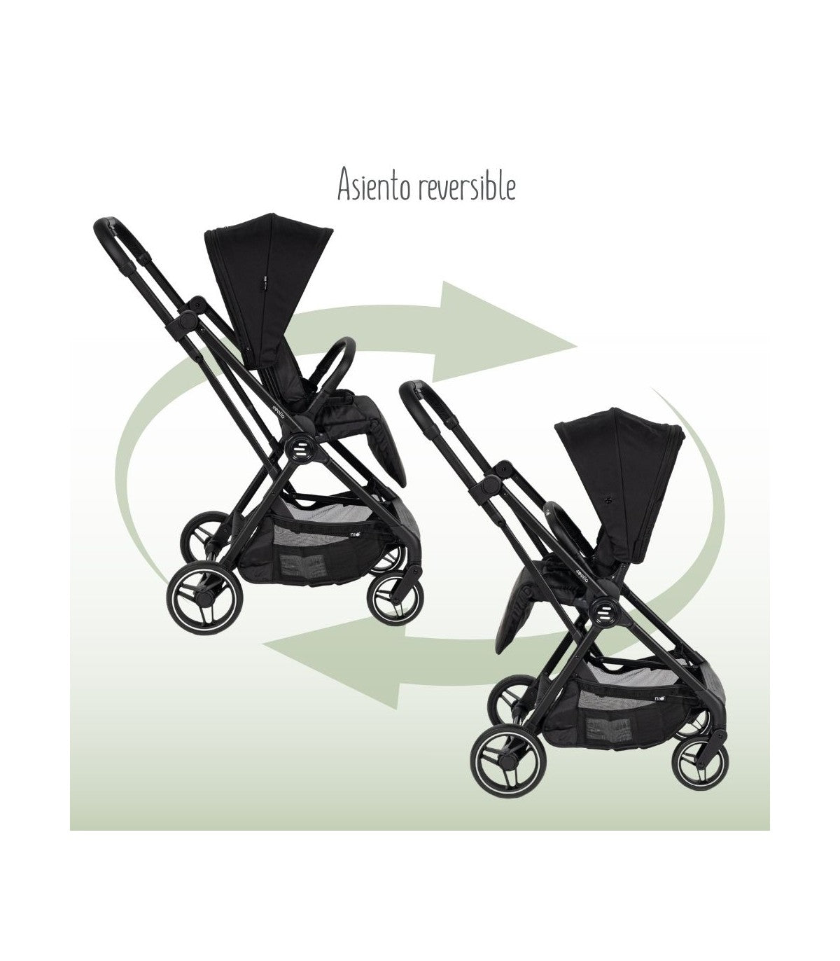 Silla de paseo reversible Eolia