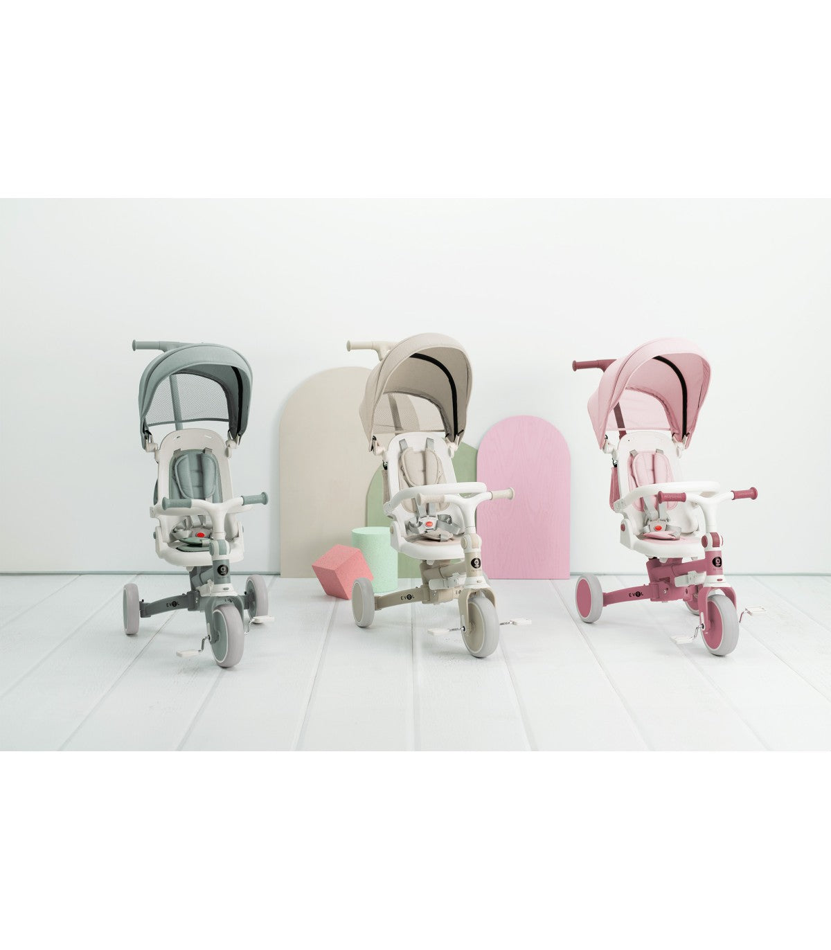 Triciclo multifunción Evol Olmitos