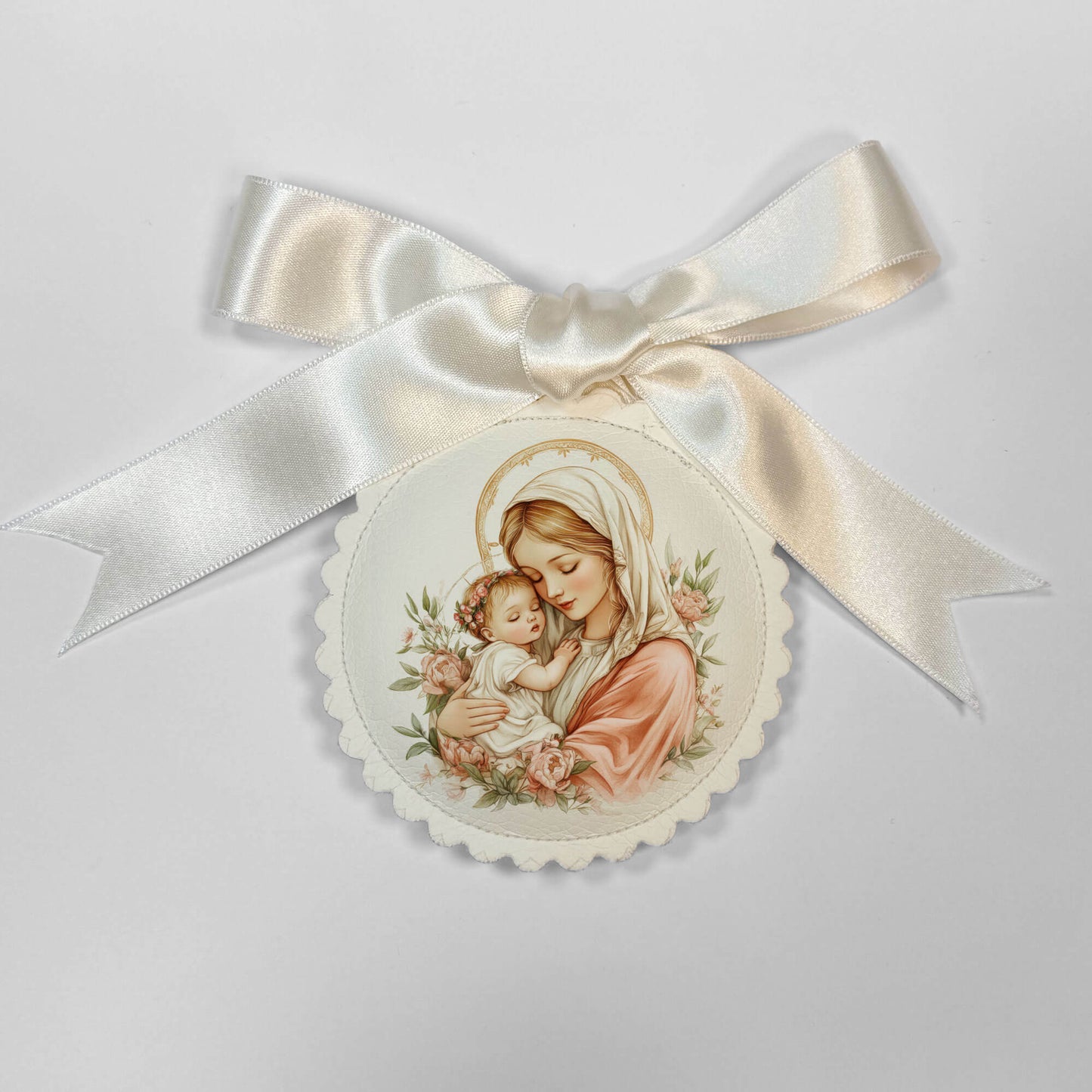 Medalla con Oración Virgen de la Dulce Espera
