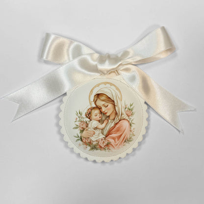 Medalla con Oración Virgen de la Dulce Espera