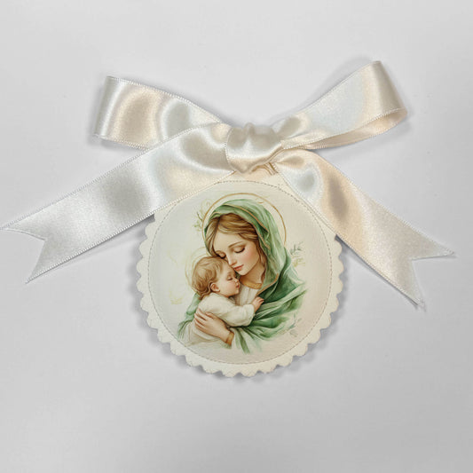 Medalla con Oración Virgen del Arrullo