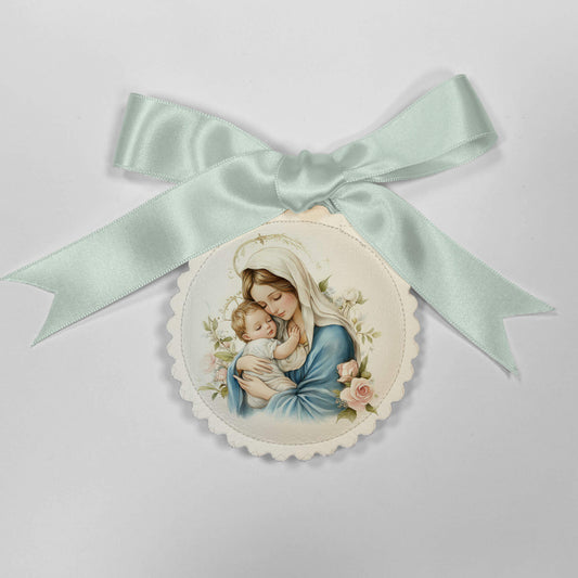 Medalla con Oración Virgen Dulce Sueño