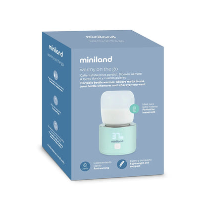 Calienta biberones portátil WARMY ON THE GO Miniland